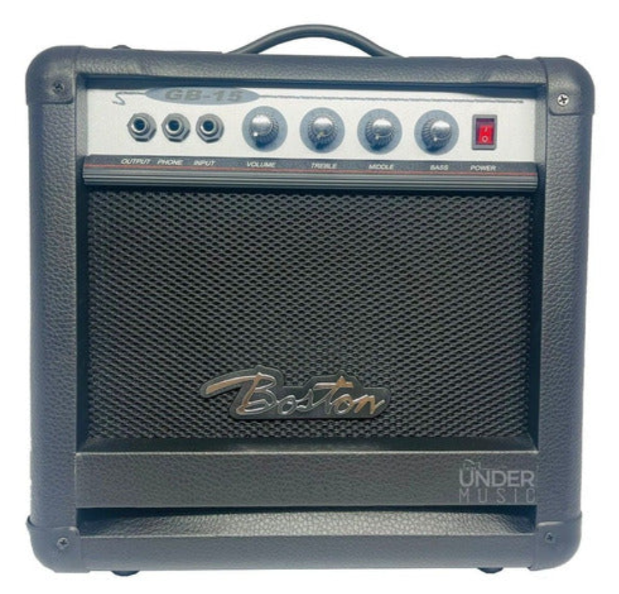 Kit Bajo Eléctrico 4 Cuerdas Amplificador + Estuche + Correa
