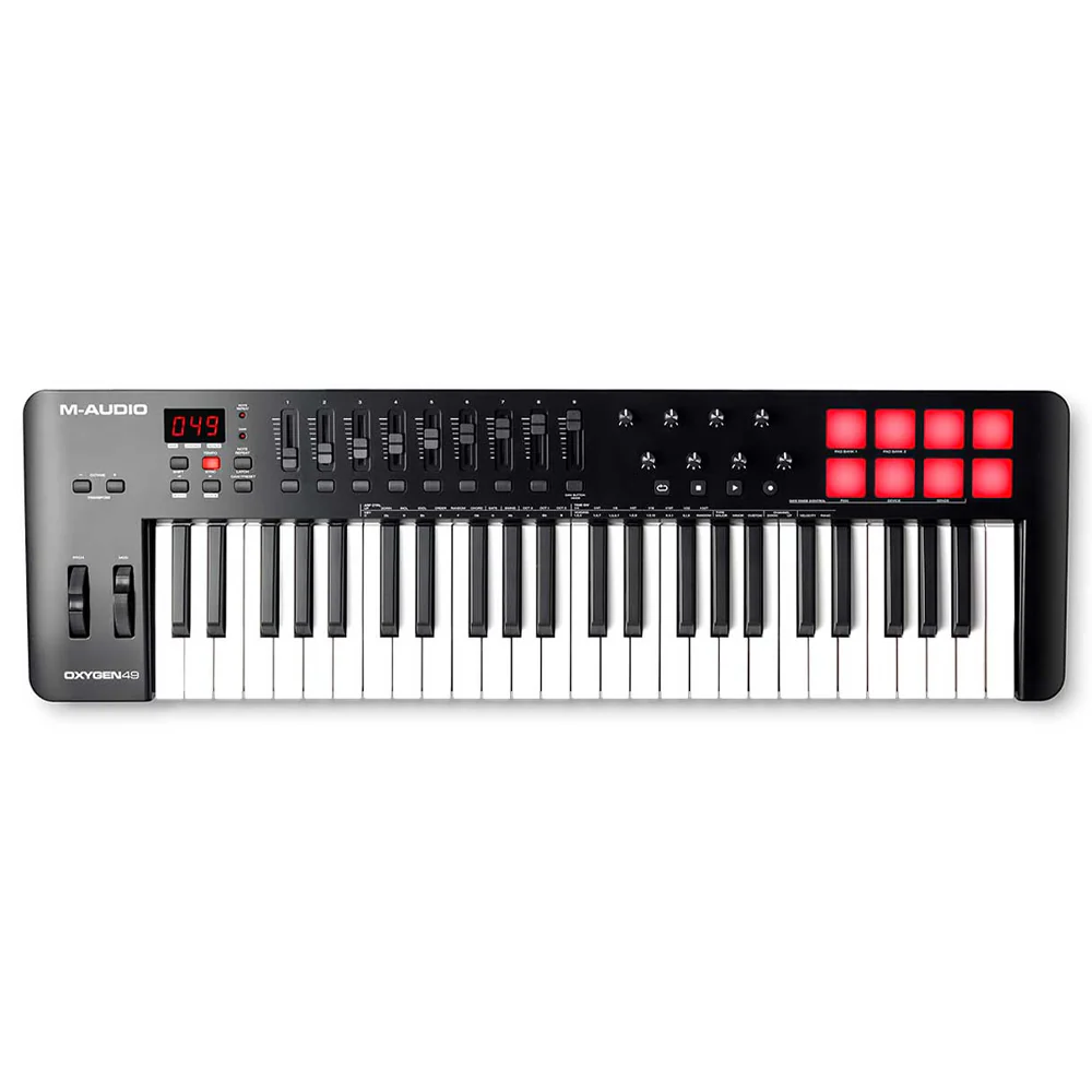 Controlador Midi M-audio Oxygen De 61 Teclas Mkv
