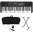 Kit Teclado Yamaha Psr-f52 + Adaptador Atril Y Estuche
