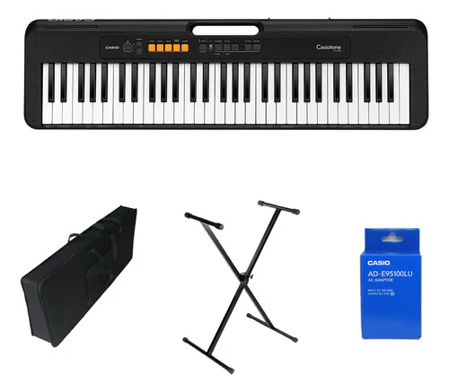 Organeta Casio Ct-s100 5 Octavas + Adaptador + Base + Forro
