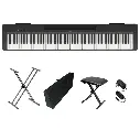 Piano Digital Yamaha P-145 88 Adapta + Base + Estuche + Silla
