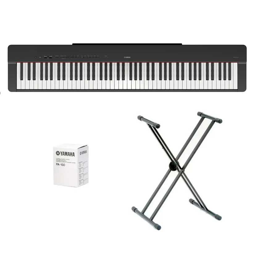 Piano Digital Yamaha P-225 88 Teclas + Adaptador + Base
