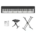 Piano Digital Yamaha P-225 88 Teclas + Adaptador+base+silla
