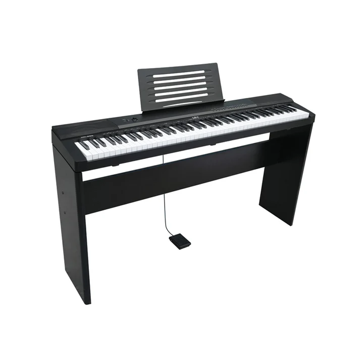 Teclado Electrónico Midi 88 Teclas Meike Mk-885s Con Mueble
