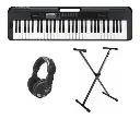 Teclado Organeta Casio Ct-s300 Adaptador + Base + Audifonos

