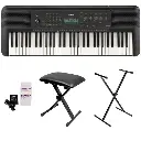 Teclado Organeta Yamaha Psr-e283 + Adaptador + Base + Silla
