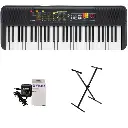 Teclado Organeta Yamaha Psr-f52 + Base + Adaptador Original
