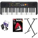 Teclado Organeta Yamaha Psr-f52 Con Adaptador+base+método
