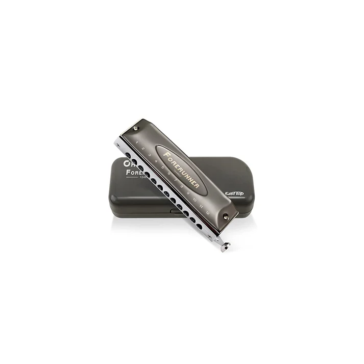 Armónica Cromática Easttop T1248nv - 12 Agujeros Clave De C
