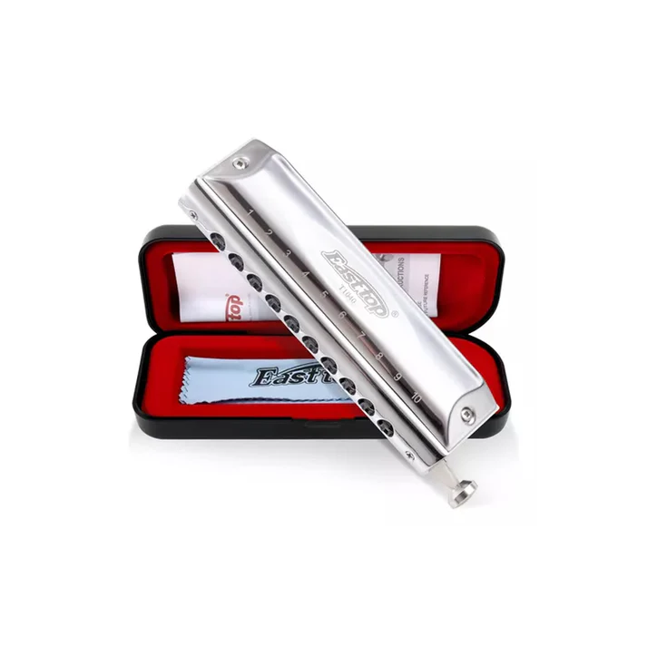 Armónica Cromática Easttop T10-40 - Acero Inoxidable
