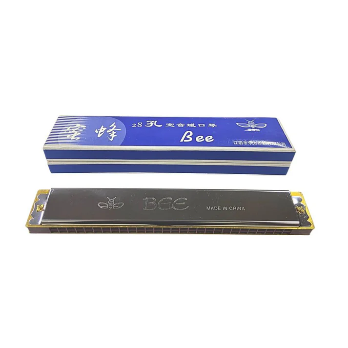 Armónica Bee Df28 - 28 Agujeros En Acero Inoxidable
