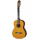 Guitarra Clásica Yamaha C80 Para Diestros Natural Brillante
