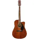 Guitarra Electroacústica Cd-60sce Fender Natural Brillante
