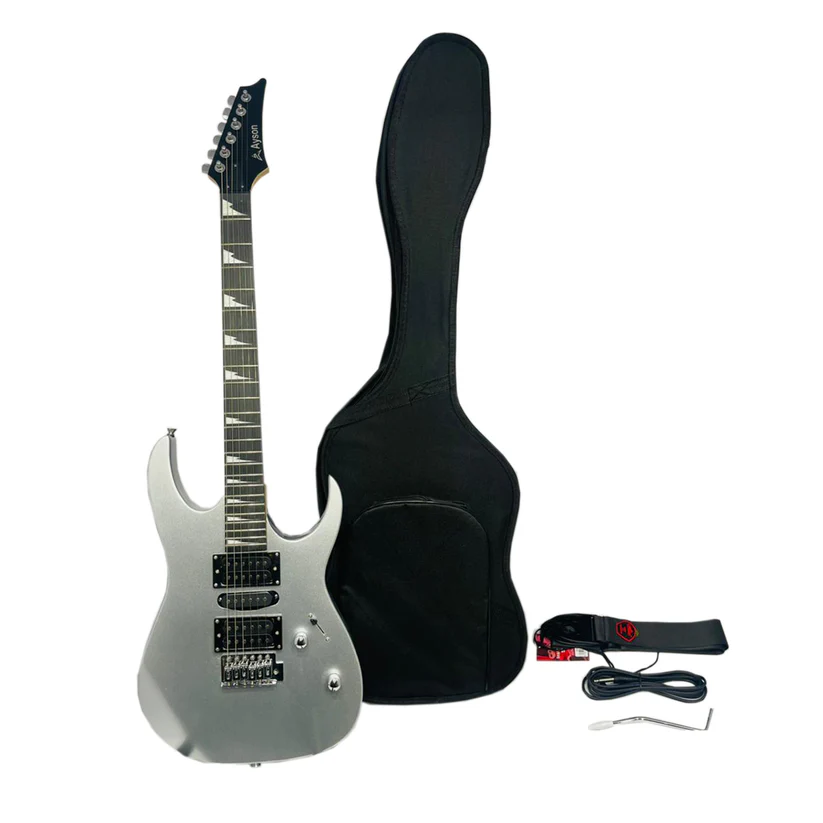 Guitarra Eléctrica Ayson Tipo Ibanez Gr170 + Estuche Y Cable
