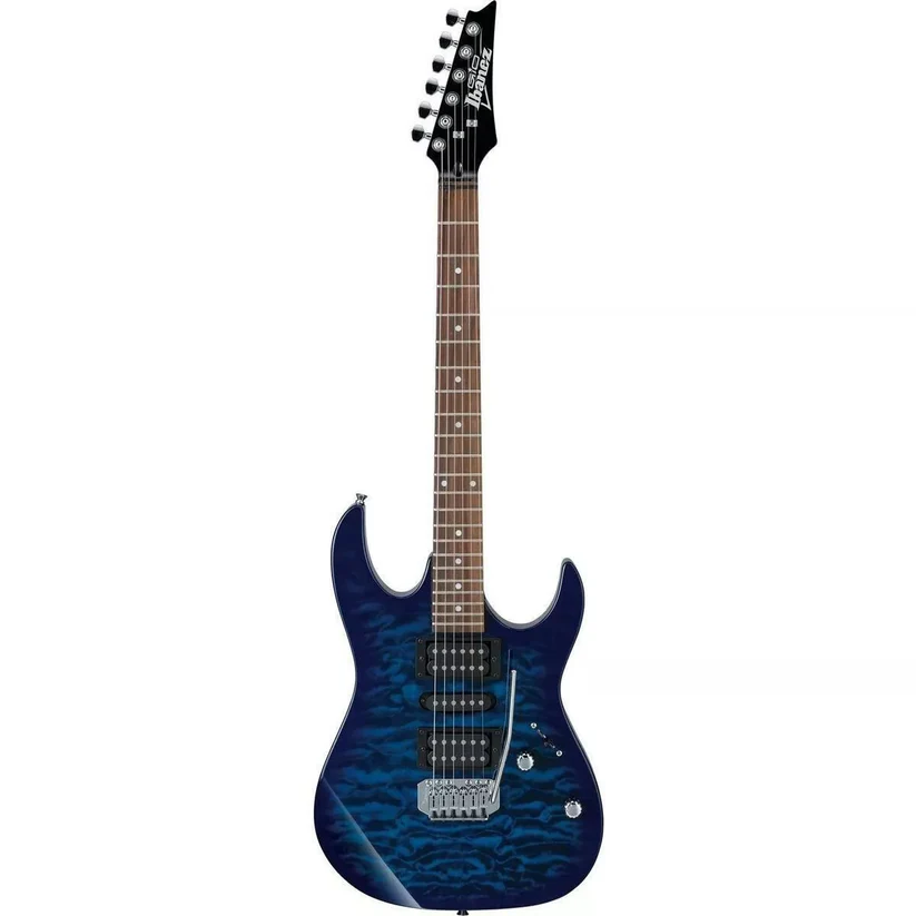 Guitarra Eléctrica Gio Grx70qa-tbb 6 Cuerdas
