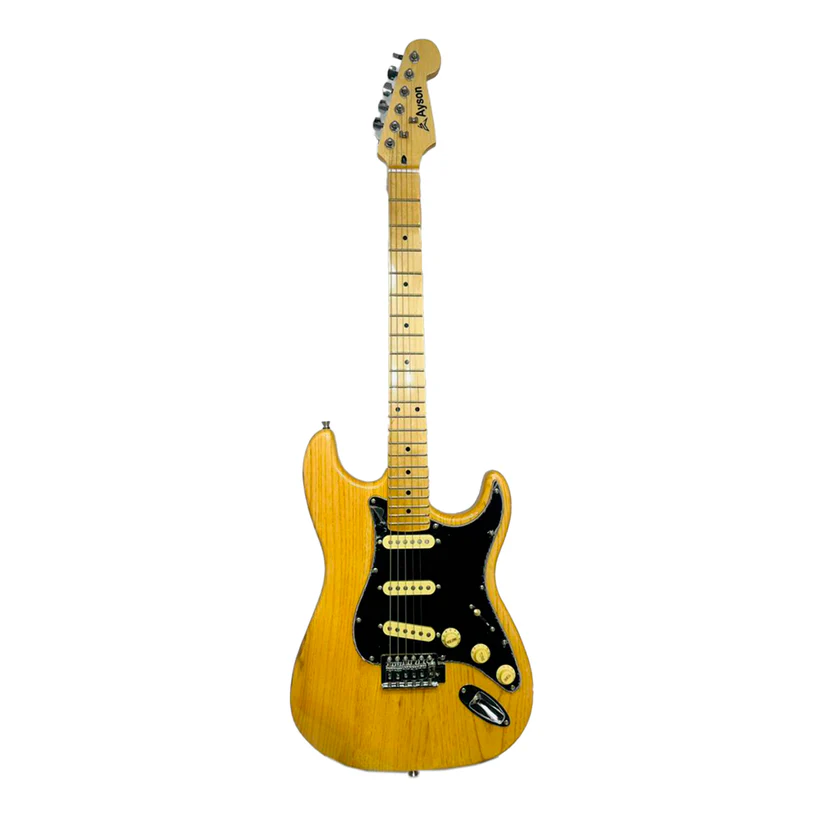 Guitarra Eléctrica Natural 6 Cuerdas Ayson
