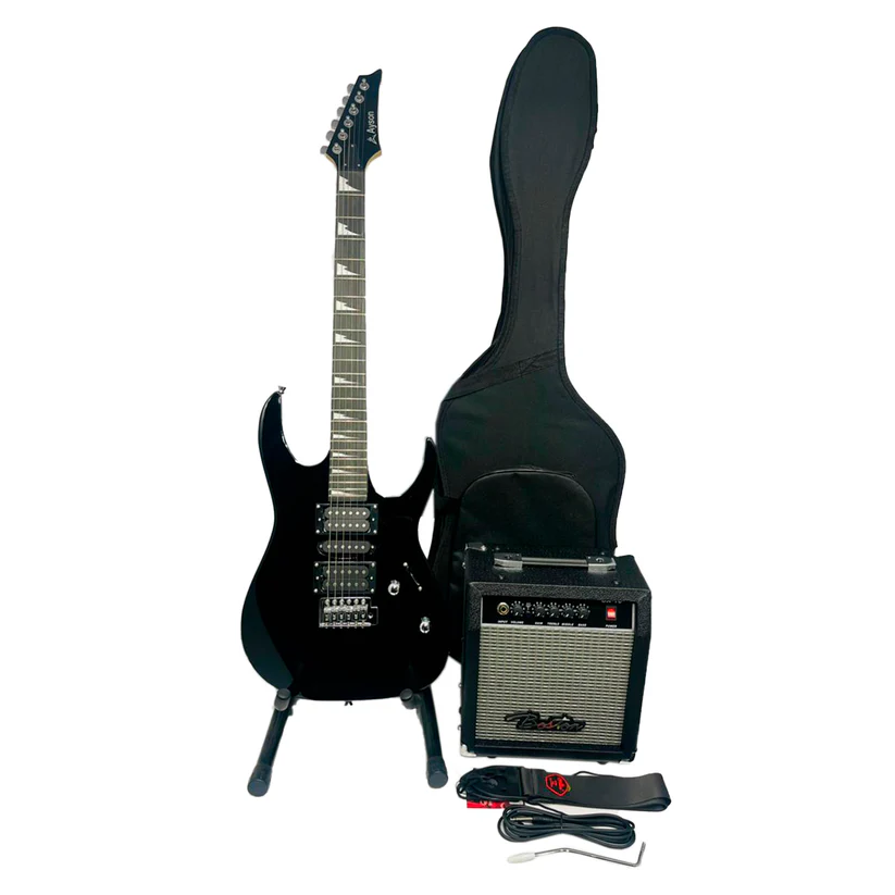 Kit Guitarra Electrica Tipo Ibañez 270 Ampli+ Estuche Correa
