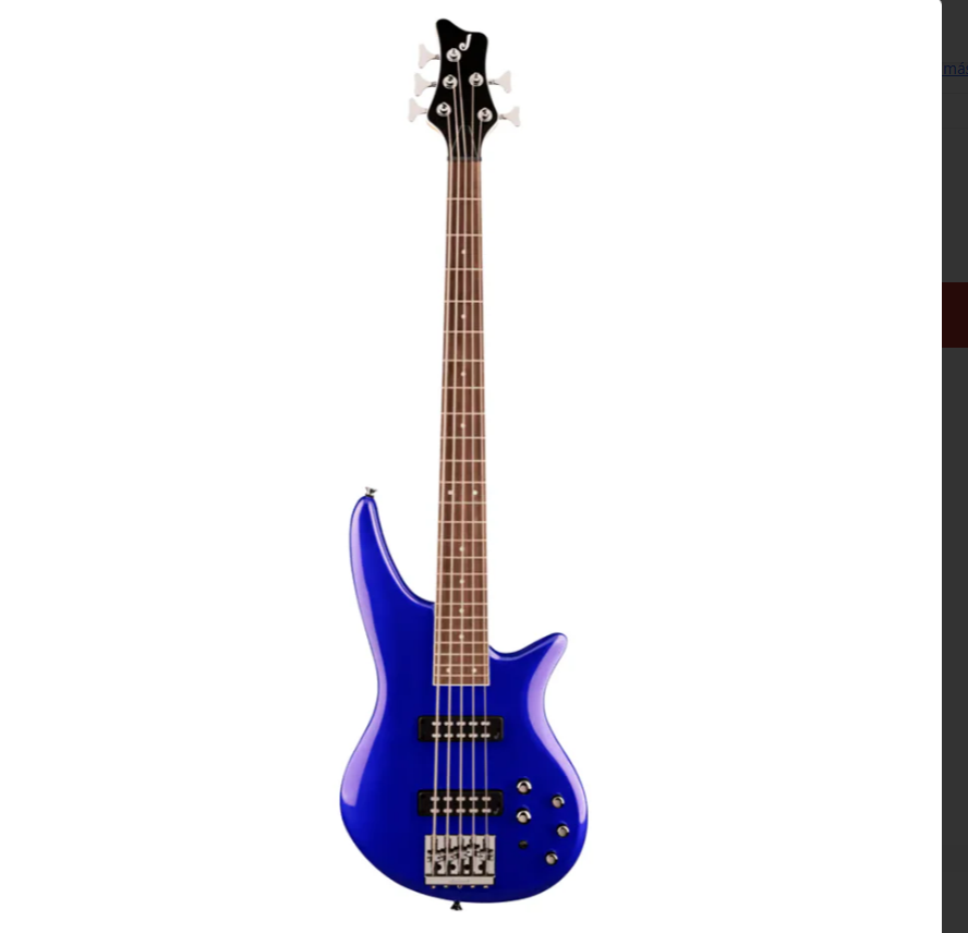 Bajo Electrico Jackson Series Spectra Bass Indigo Blue Js3v 5-cuerdas 2919005527
