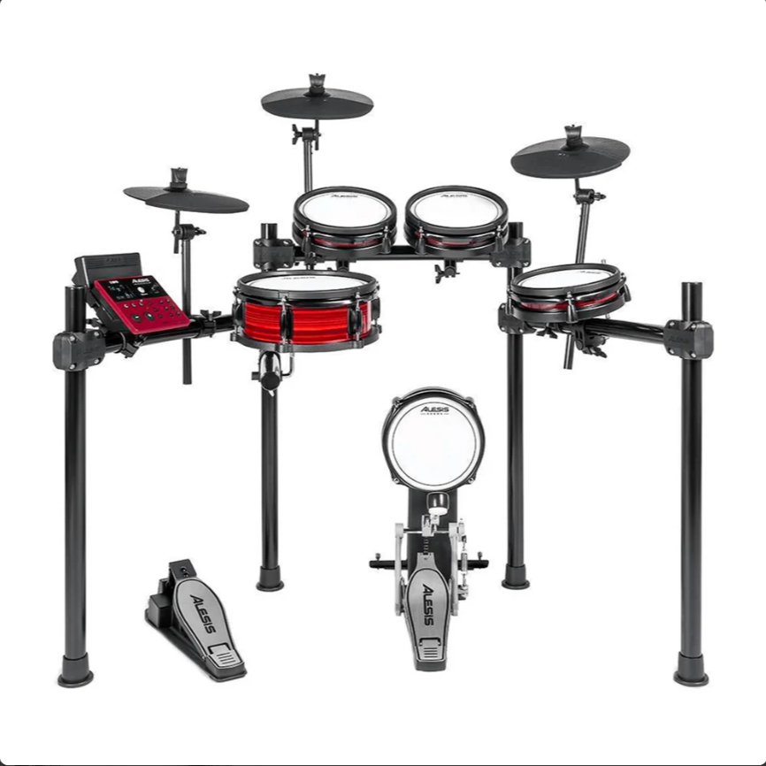 Batería Electrónica Eléctrica Alesis Nitro Pro Kit Xus

