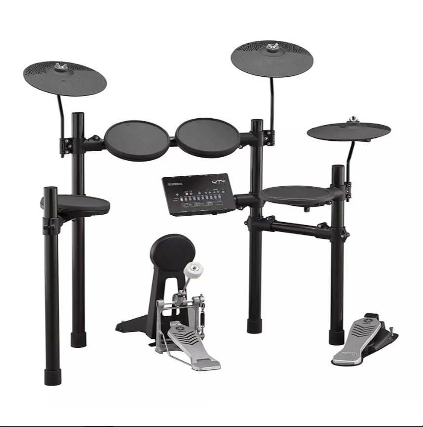 Bateria Electronica Yamaha Dtx-452k Con Adaptador Y Pedal
