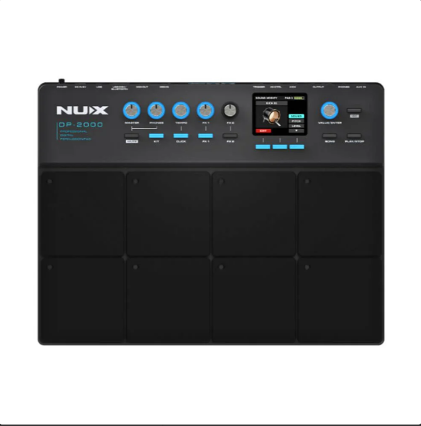 Pad De Batería - Percusión Nux Dp-2000 - 8 Pads
