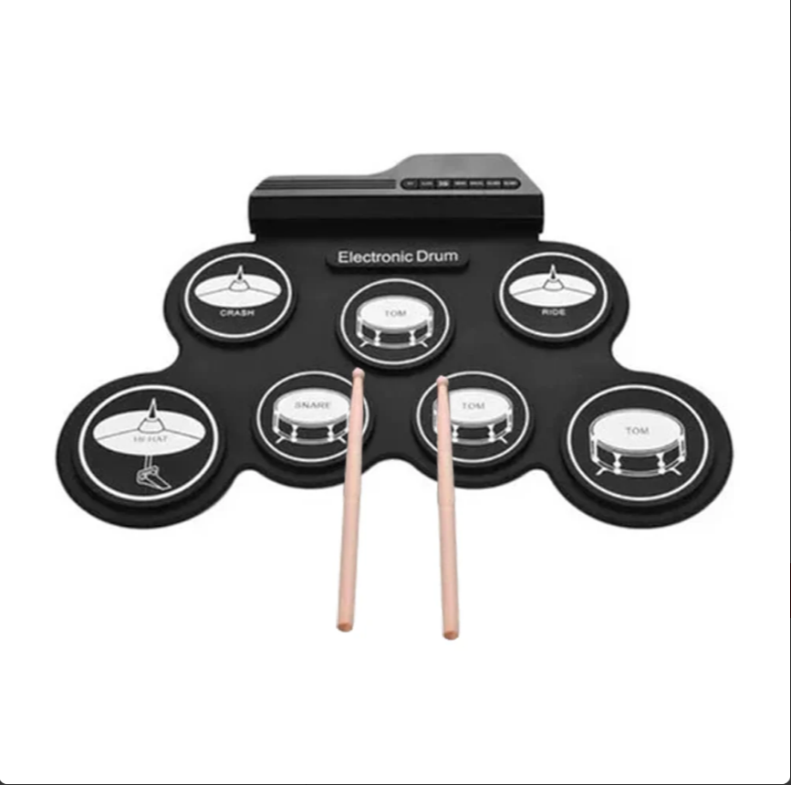 Kit Batería Electrónica Digital Drum + Pedal De Sustain
