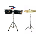 Timbal Latino Boss 14-15 Campana + Jamblock + Base+platillo
