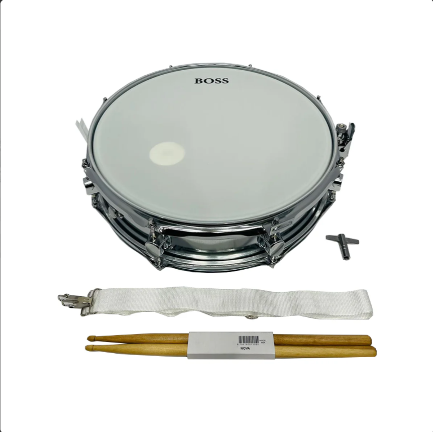 Redoblante Metal Piccolo Boss Sd-806 + Baquetas + Correa
