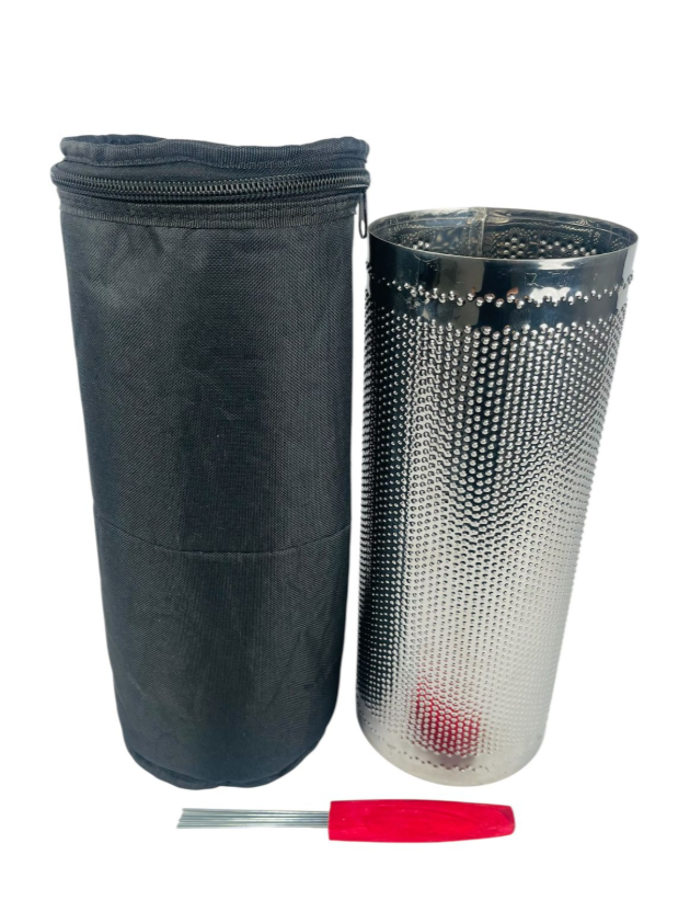 Guiro Carrasca Guacharaca Vallenata + Estuche + Trinche
