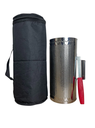 Guiro Carrasca Dominicana - Merenguera + Trinche + Estuche
