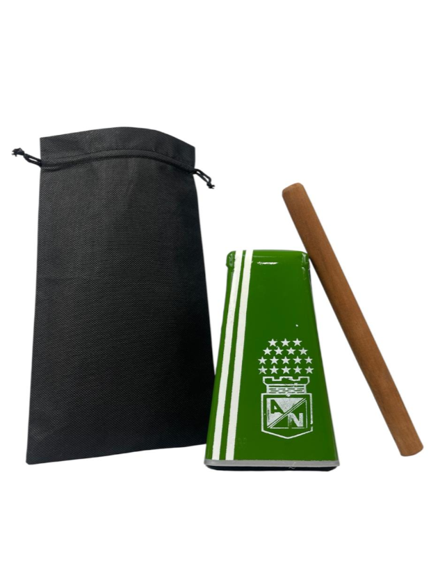 Campana Salsera Mediana Rm 17cm + Golpeador + Funda
