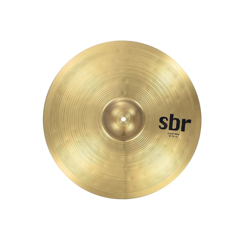 Platillo Sabian Sbr Crash Ride De 18
