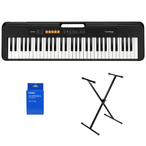 Organeta Casio Ct-s100, 5 Octavas, Con Adaptador + Base
