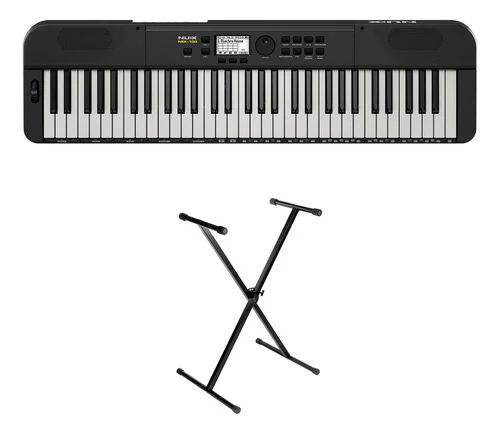Organeta Teclado Electrónico Portátil Nux Nek-100 + Base
