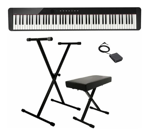 Piano Digital Casio Privia Px-s1100 + Base + Silla + Pedal

