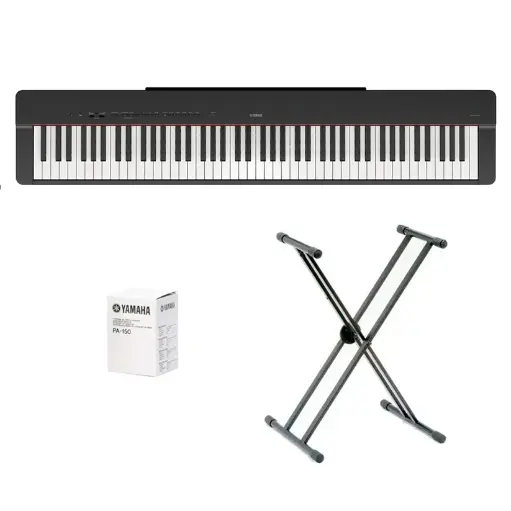 Piano Digital Yamaha P-225 88 Teclas + Adaptador + Base
