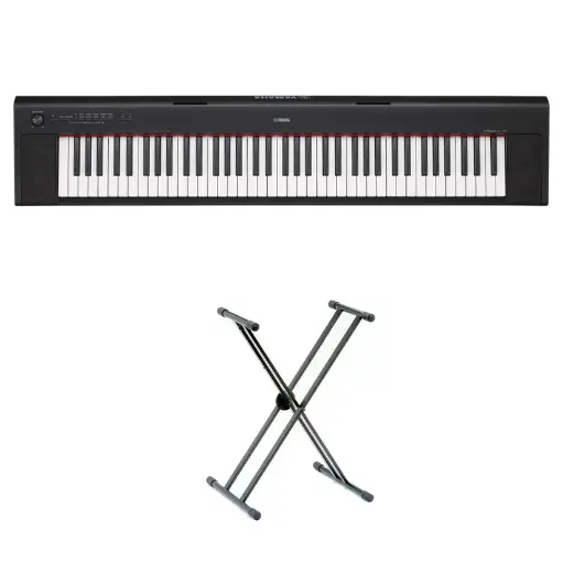 Piano Electronico Yamaha Np-32b Con Base
