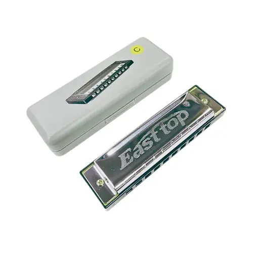 Armónica Easttop T10-4 - 10 Agujeros Clave En C
