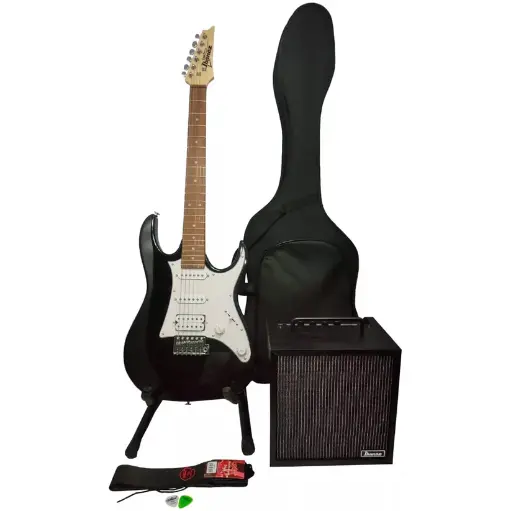 Kit Combo De Guitarra Eléctrica Ibanez Grx40 + Accesorios