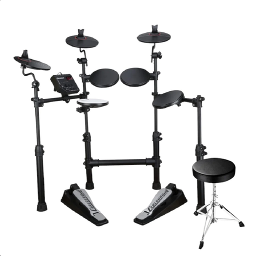 Bateria Electronica Carlsbro Csd-100 7 Piezas + Silla
