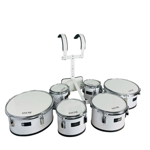 Multitenor Juego De 6 Tambores De Marcha Boss Wmd-6001

