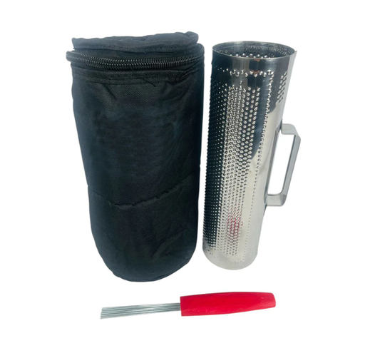 Guiro Carrasca Guacharaca Metálico #6 + Trinche + Estuche
