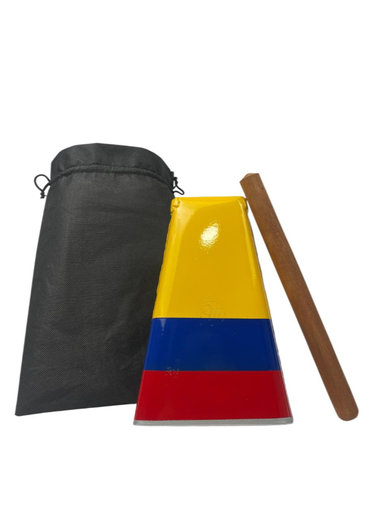Campana Salsera Grande Rm 21cm + Golpeador + Funda
